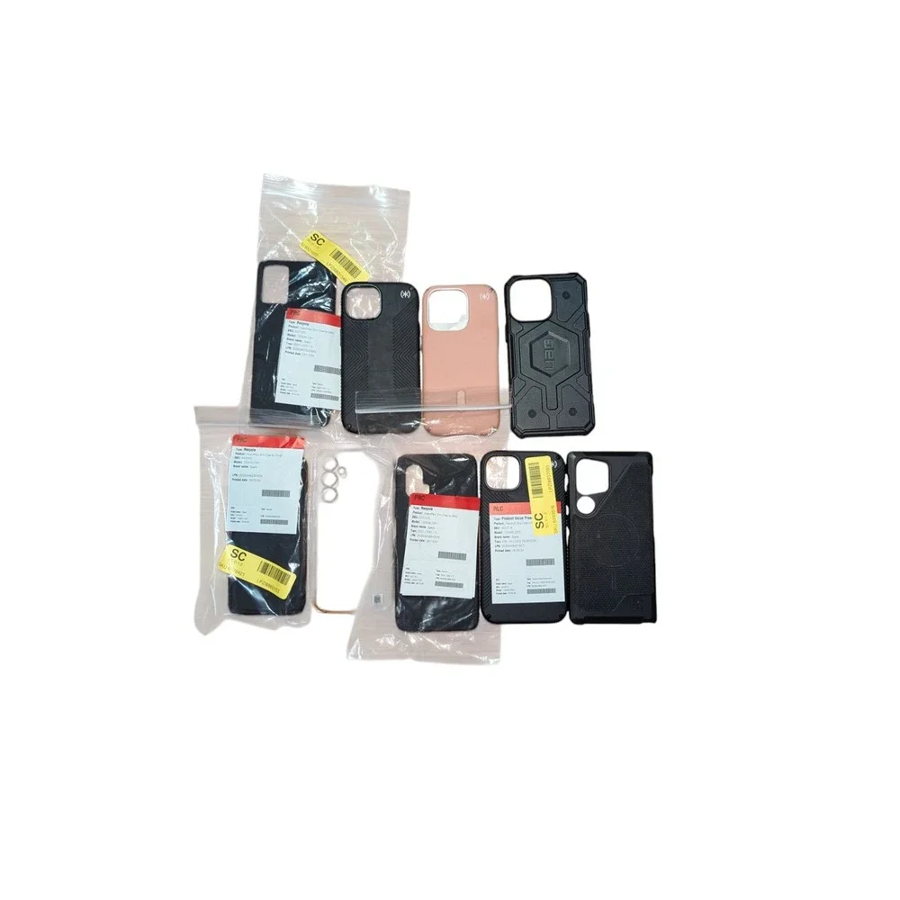 Bulk Lot Over 100 Mixed‎ Phone Cases, OtterBox, Kate Spade, Apple. For Parts